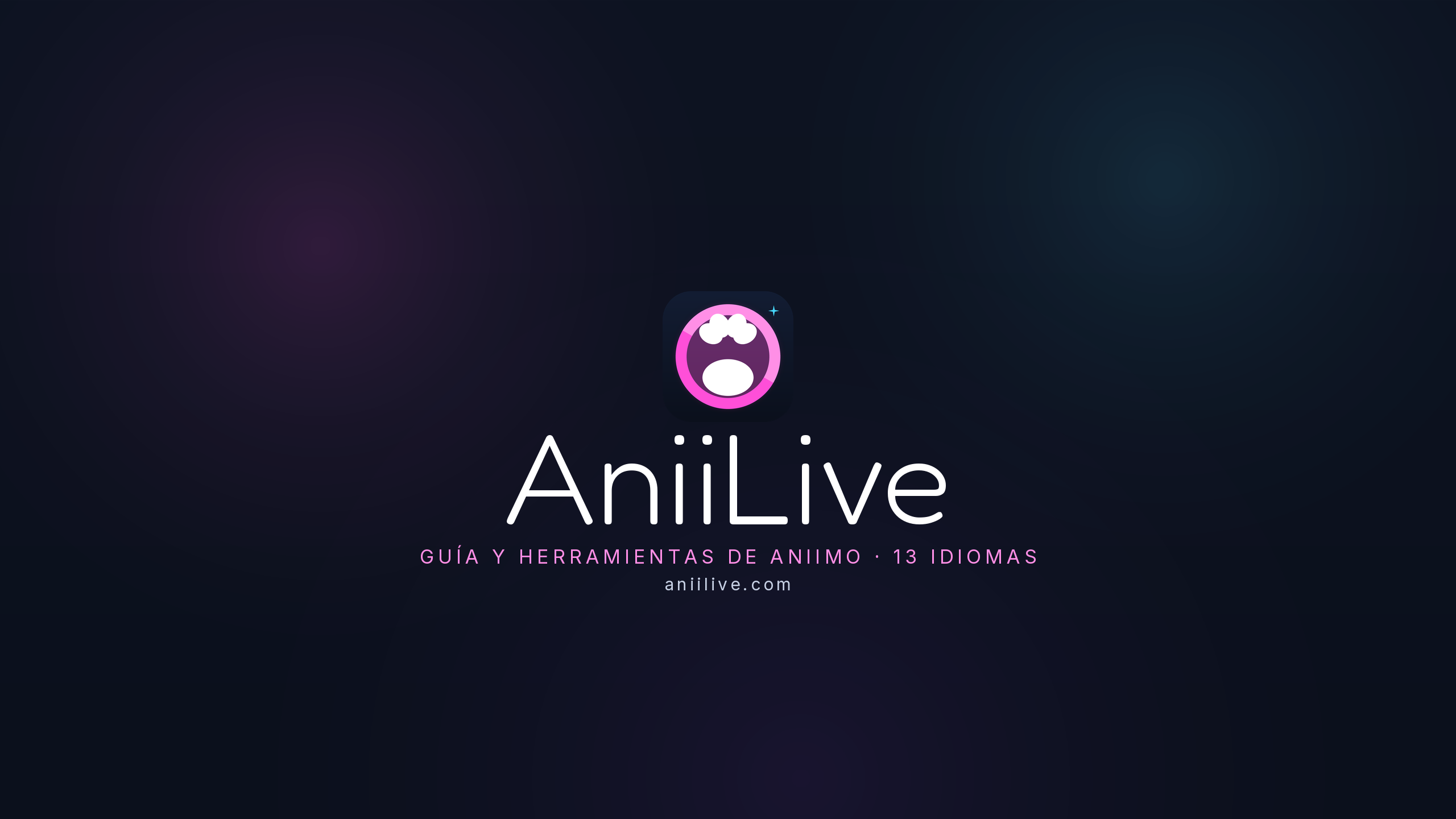 Banner de YouTube de AniiLive